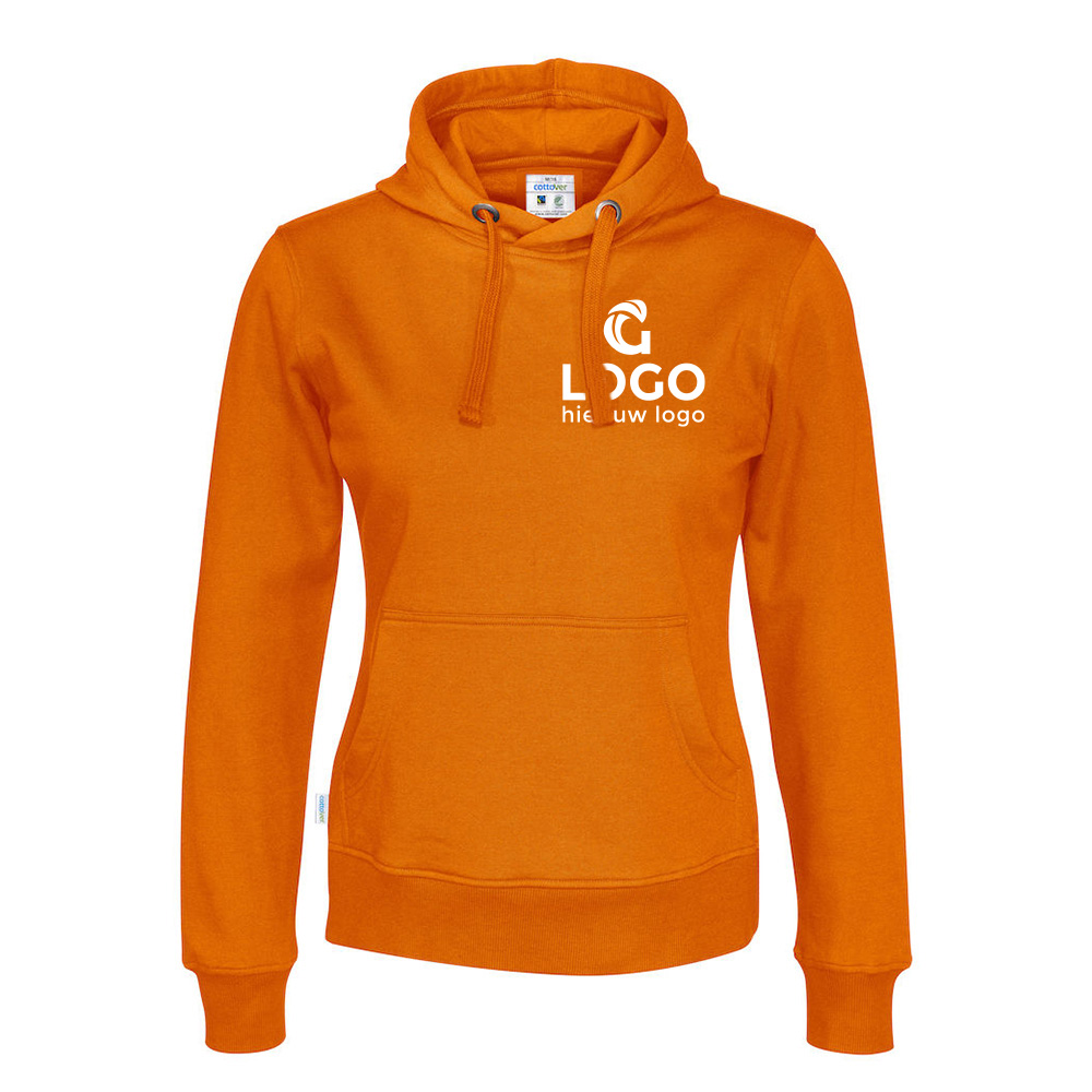 Hoodie dames fairtrade | Eco geschenk